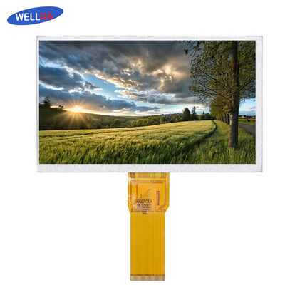 WellDa Car LCD Display Car Tft LCD Monitor 7 Inches 800x480