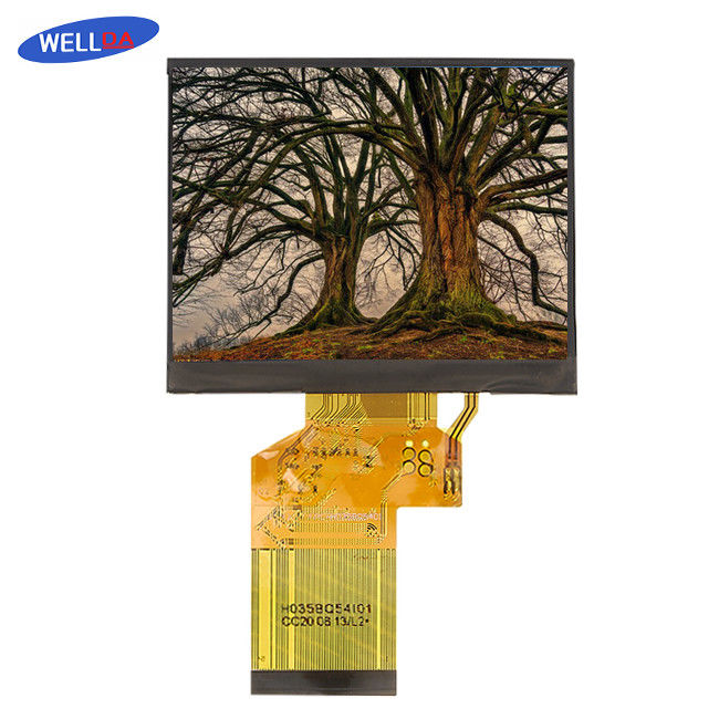 High Resolution 3.5 Inch Tft Screen Type With 24 Bit RGB SPI Interface